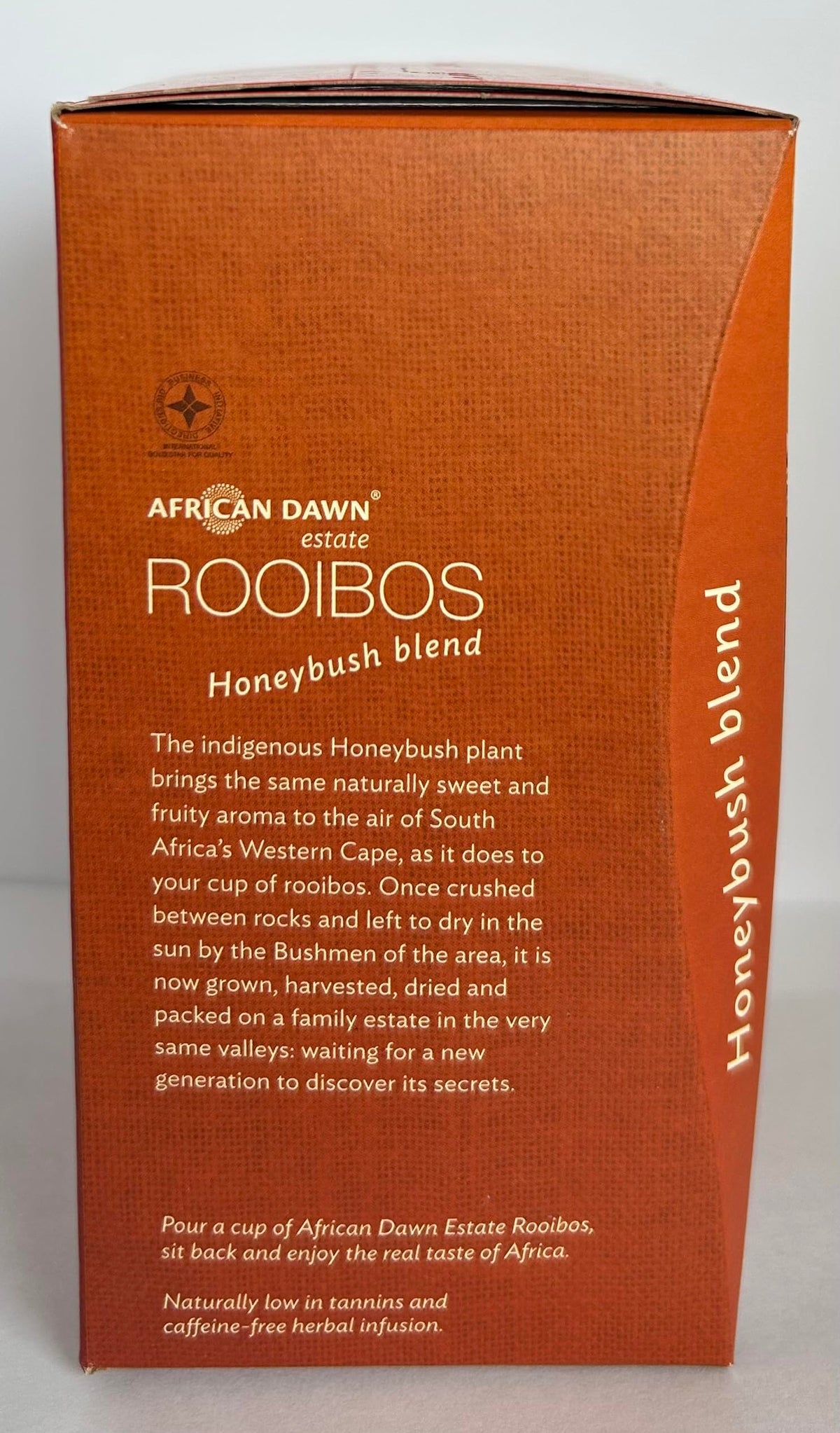 African Dawn Estate ROOIBOS + Honeybush 33% Blend 20 Tagged Tea Bags, Single Origin Estate Rooibos of the Finest Export Quali